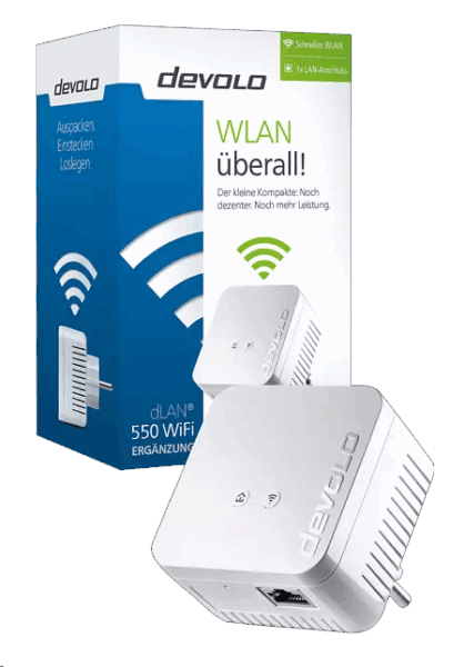 Devolo dLAN 550+ WiFi Powerline adapter Devolo dLAN 550+ WiFi
