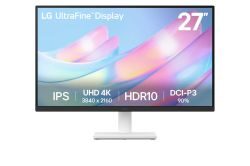 27US500-W Monitor LED 27" LG IPS, 27US500-W, DP, 2xHDMI, 4K, HDR10