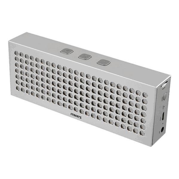 CM736 Zvučnik Streetz CM736, Portable Bluetooth 4.1, 6W, aluminijski, srebrni