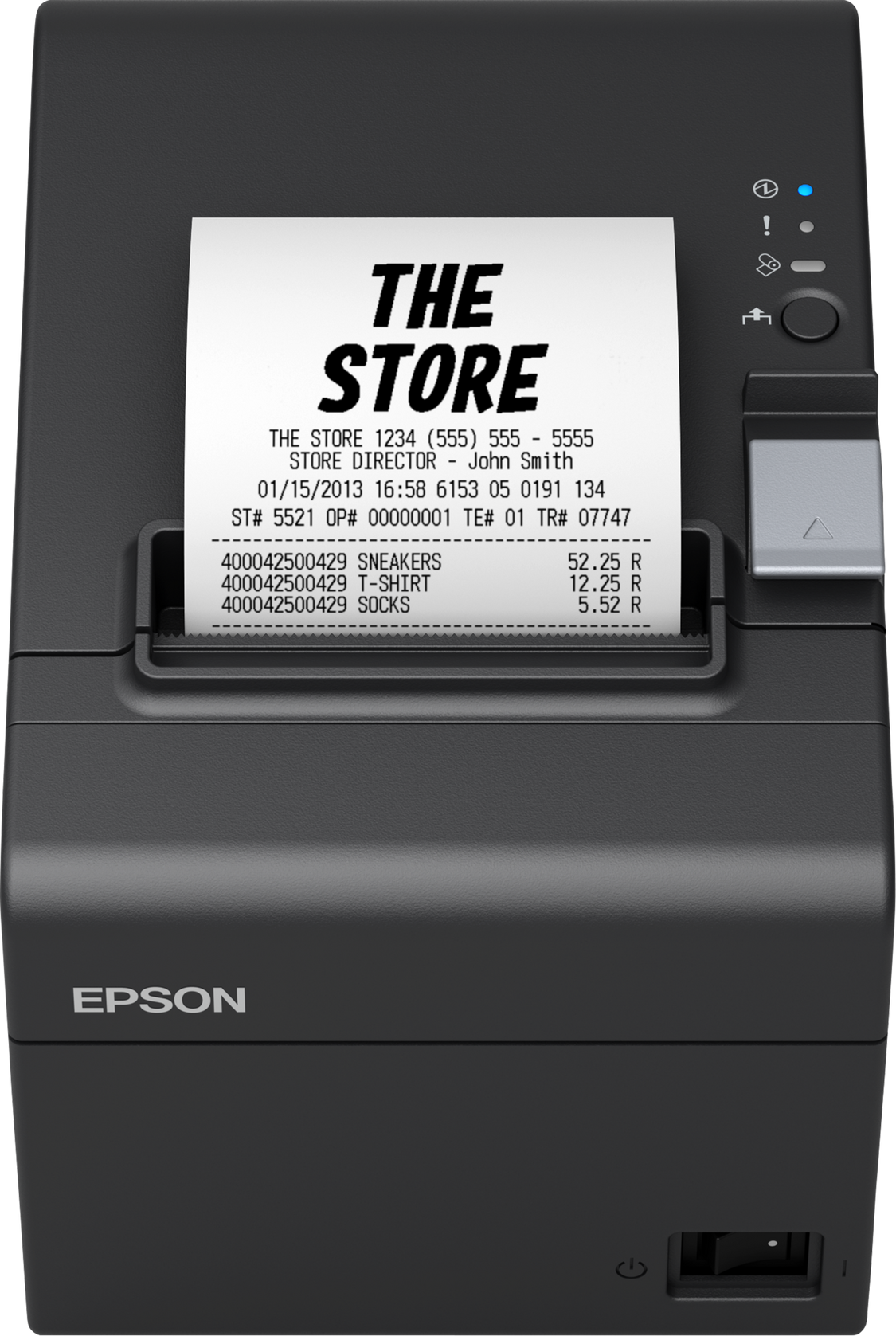 C31CH51011 POS printer EPSON TM-T20III USB, RS232, QR kod, 8 dots/mm (203 dpi),cutter,black