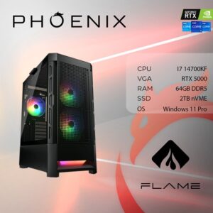 PC FIRE PRO X-700 Stolno računalo Fenix FIRE PRO X-700 Intel i7 14700KF,64GB DDR5,NVMe SSD 2TB,RTX