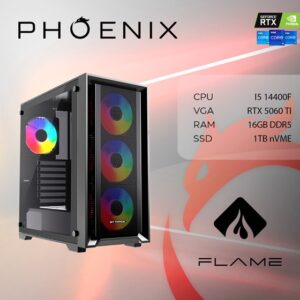 PC FLAME X-501 Stolno računalo Fenix FLAME X-501 Intel i5 14400F,16GB DDR5,NVMe SSD 1TB