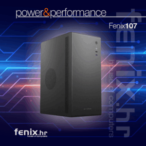 PC SPARK X-107 Stolno računalo Fenix 107 Intel i5 14400,16GB DDR5,NVME SSD 1TB,500W,W11Pro