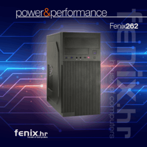 PC SPARK Y-262 Stolno računalo Fenix 262 AMD Ryzen 5 5600G,8GB DDR4,NVME SSD 500GB,500W,W11 Pro