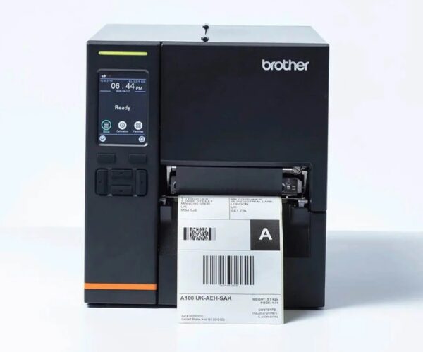 Printer za naljepnice termalni multifunkcijski Brother TJ4120TN 4” industrijski (203dpi Thermal/ Thermal Transfer, touch)
