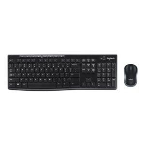 920-004532 Tipkovnica Logitech Cordless Desktop MK270+miš, USB, crna