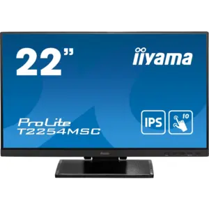 T2254MSC-B1AG Monitor LED 22" IIYAMA ProLite T2254MSC-B1AG,0 TP, Full HD, USB, kit (USB),black
