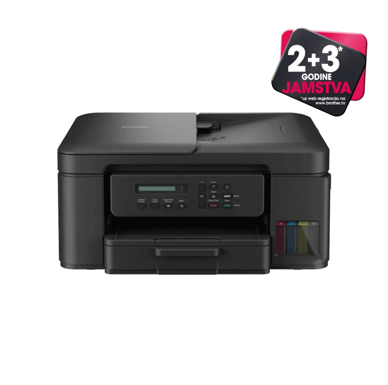 DCPT730DWYJ1 Printer Brother DCP-T730DW inkbenefit plus A4, wifi, duplex