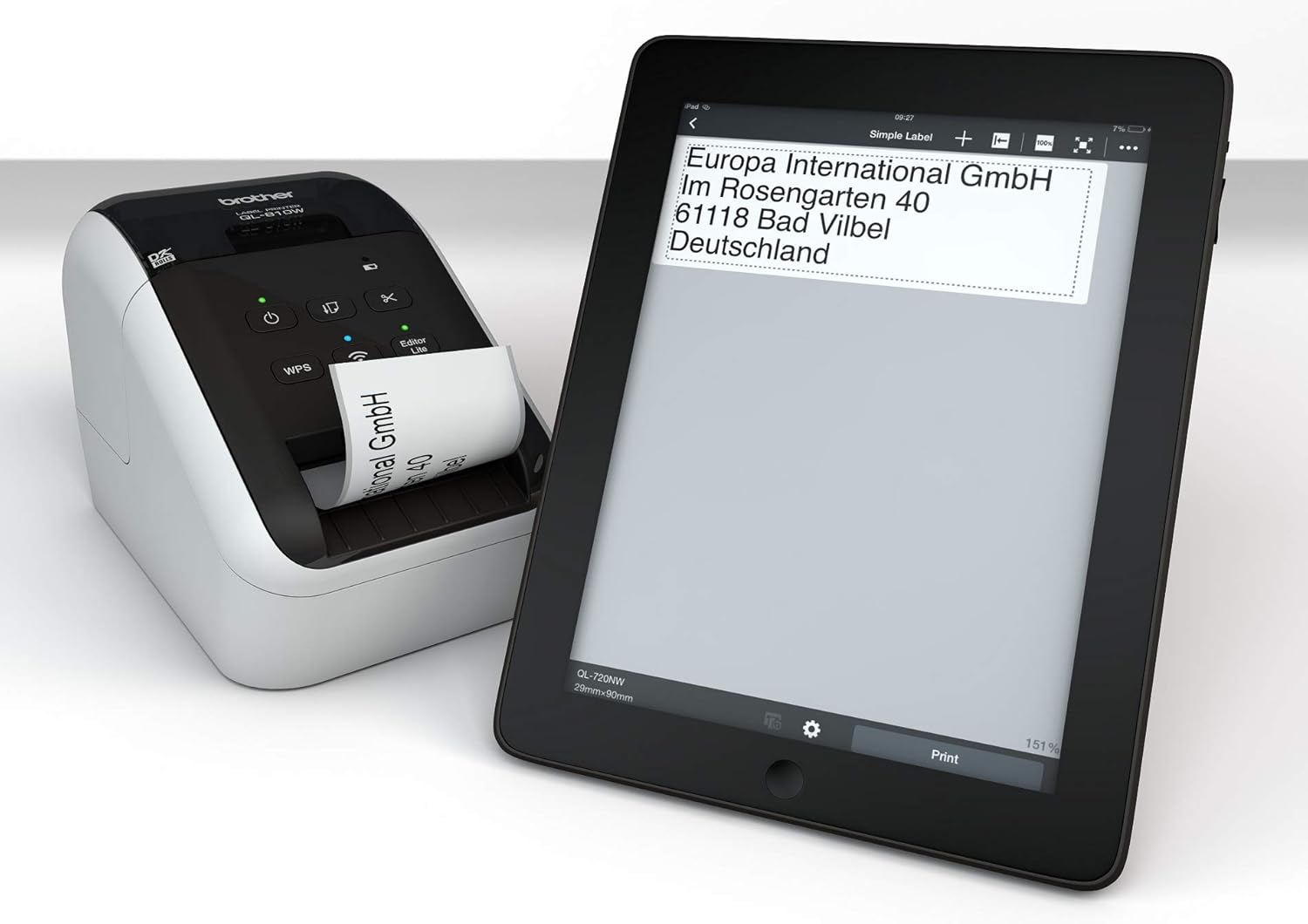 QL810WCYJ1 Printer za naljepnice Brother QL810WCYJ1