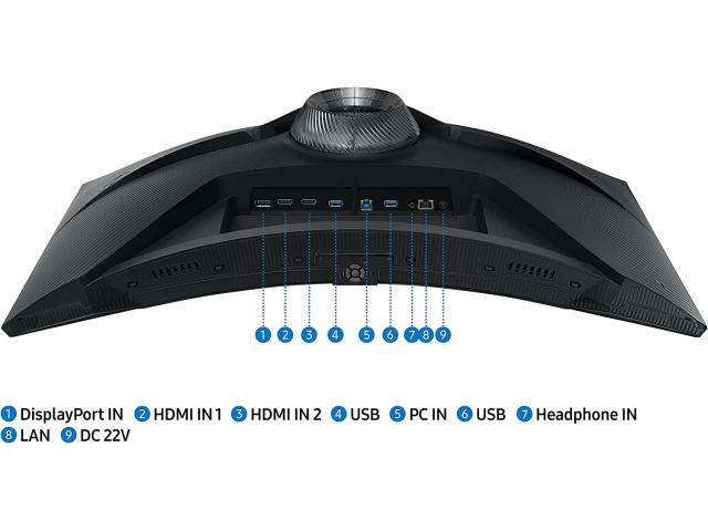 LS27BG650EUXEN Monitor Samsung 27" G65B Odyssey Gaming, QHD 2560x1440 2K, 240Hz, 1ms