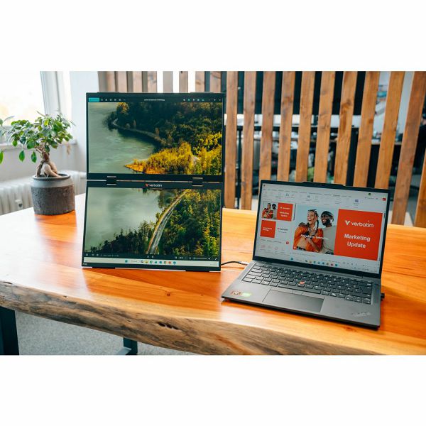 32403 Monitor prijenosni, dvostruki 15.6" Verbatim 32403 Full HD 1080p