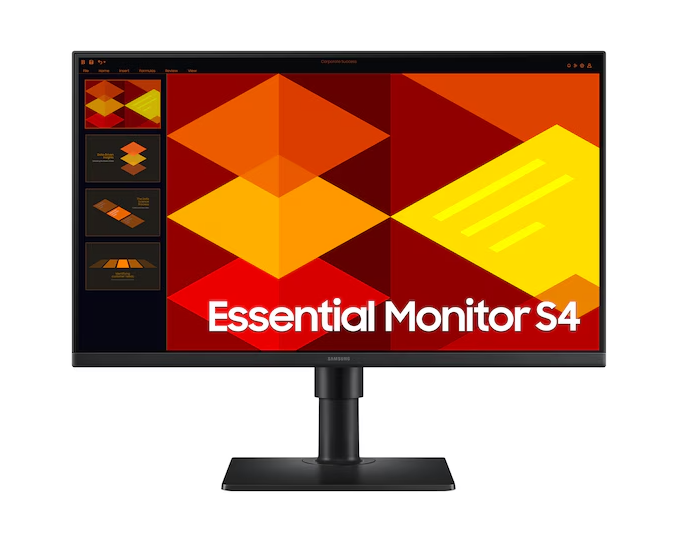 LS24D400GAUXEN Monitor LED 24" Samsung S40GD Essential,100Hz, 5ms, IPS, HAS, Tilt, Swivel,Pivot