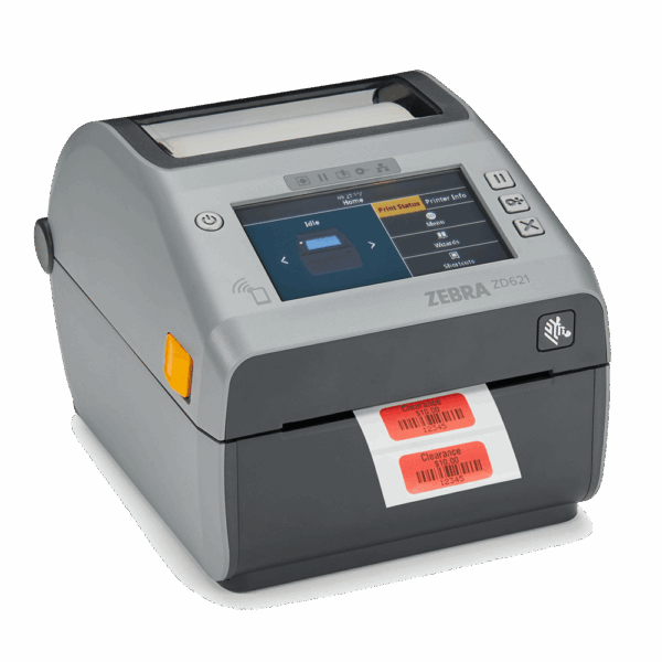 Printer za naljepnice Zebra ZD621t, 12 dots/mm (300 dpi), RTC, USB, USB Host, RS