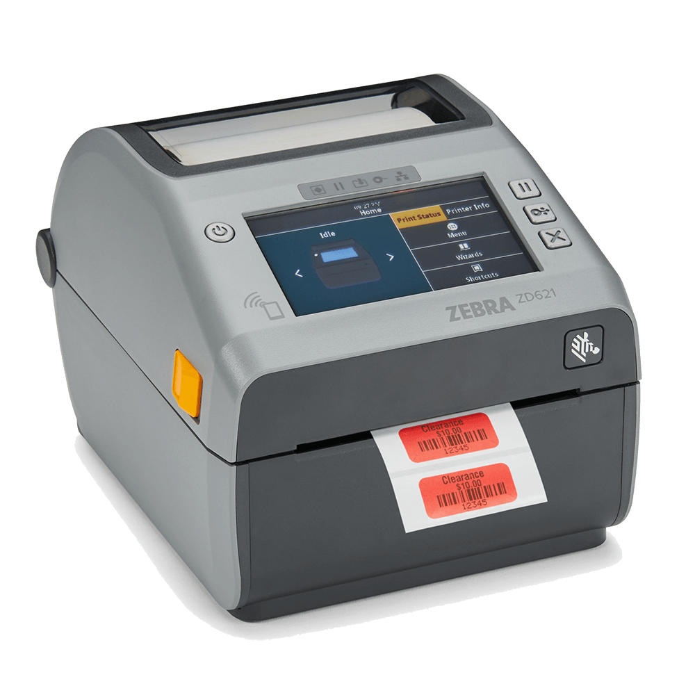 ettzd621t-5 - ZD6A043-30EF00EZ Printer za naljepnice Zebra ZD621t, 12 dots/mm (300 dpi), RTC, USB, USB Host, RS