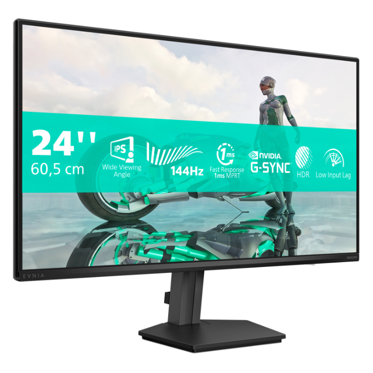24M2N3200NF Monitor LED 24" Philips Evnia 24M2N3200NF, gaming, IPS,HDR10, HDMI, DP, Full HD