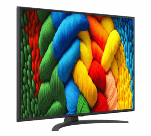 TV LED 43" LG 43NANO81A3A, 110cm, NanoCell, 4K, UHD, Smart TV