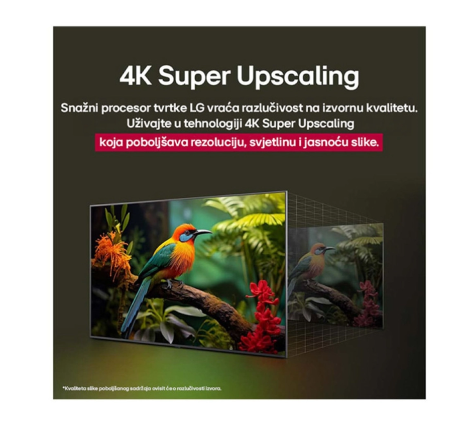 43NANO81A3A TV LED 43" LG 43NANO81A3A, 110cm, NanoCell, 4K, UHD, Smart TV