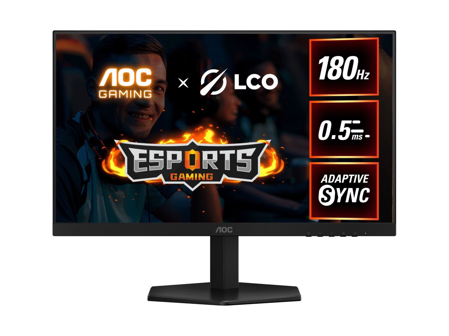 24G42E Monitor IPS 23,8" AOC 24G42E FastIPS, gaming, DP , HDMI , 180Hz