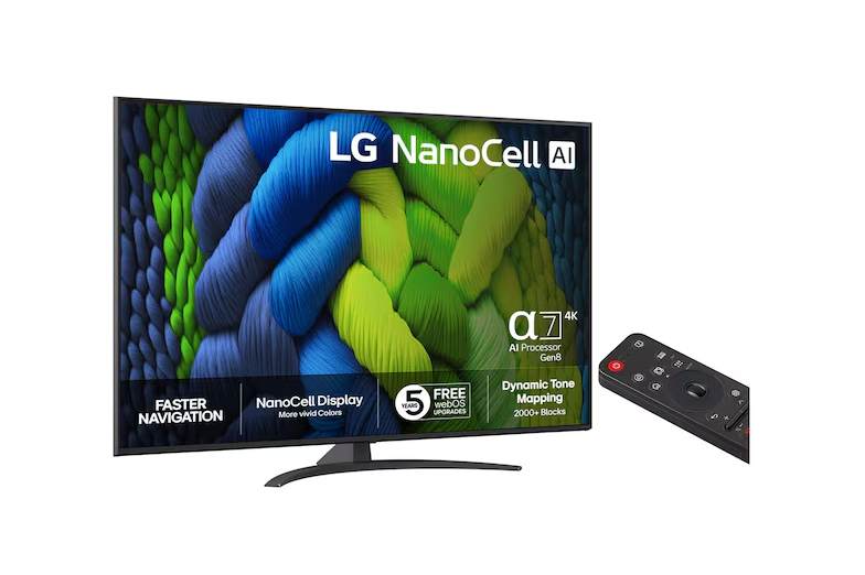 65NANO82A6B TV LED 65" 65NANO82A6B, 164cm, 4K, UHD, Smart TV