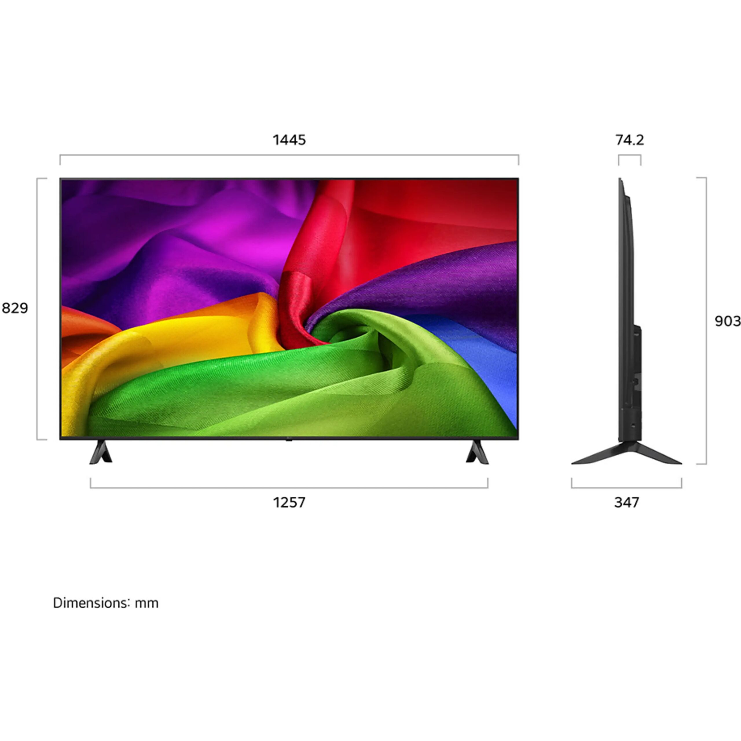 65NU800B3LA TV LED 65" 65NU800B3LA, 165cm, 4K, UHD, Smart TV