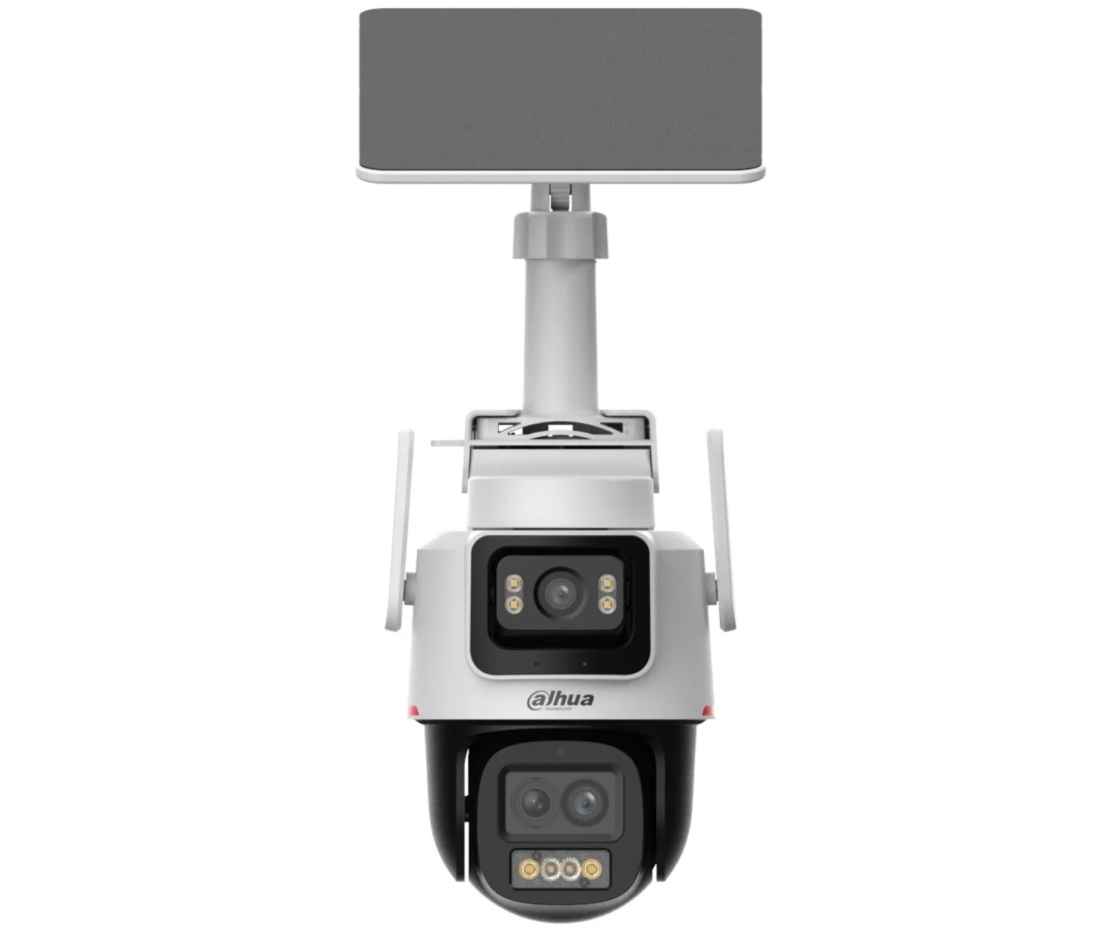 IPC-PTS2649C-3E3Z-4GB20 Video nadzor - kamera Dahua 3Mpx+3Mpx 4G DOME PTZ kamera sa solarom