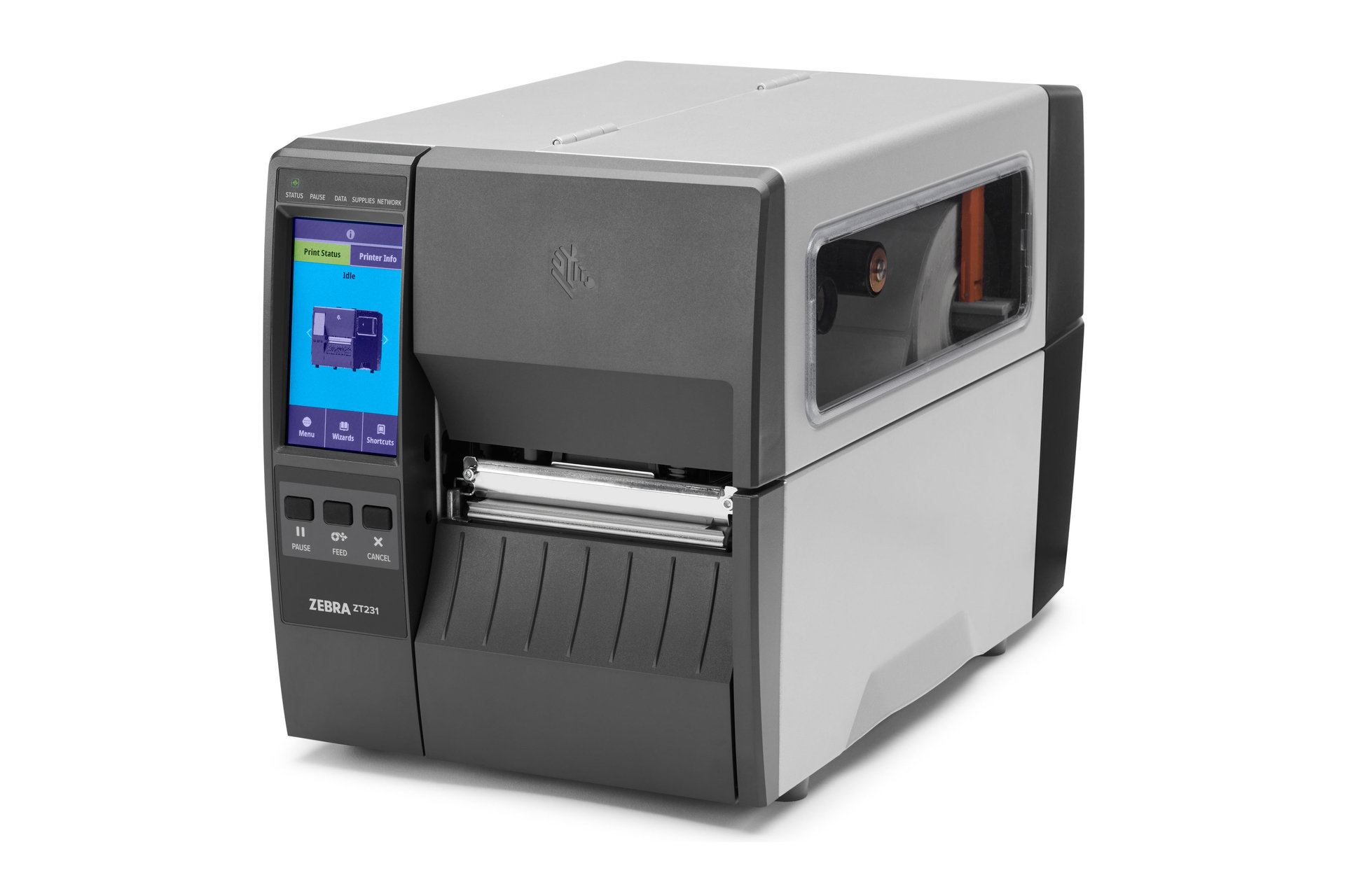 ZT23142-T0E000FZ Printer za naljepnice Zebra ZT231, 8 dots/mm (203 dpi), display, USB, Ethernet