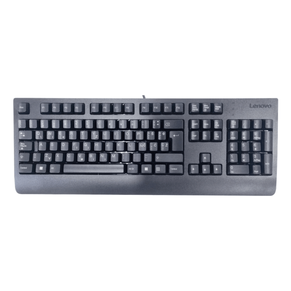 Tipkovnica Lenovo Preferred Pro II, žičana, USB, crna